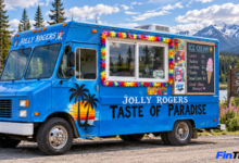 The Jolly Rogers Taste of Paradise Ice Cream Truck in Sterling AK